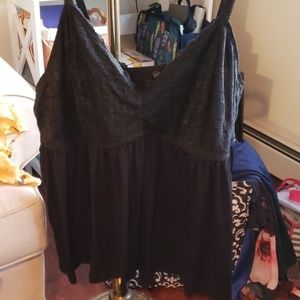 NWT SZ 6 Torrid babydoll sleep tank